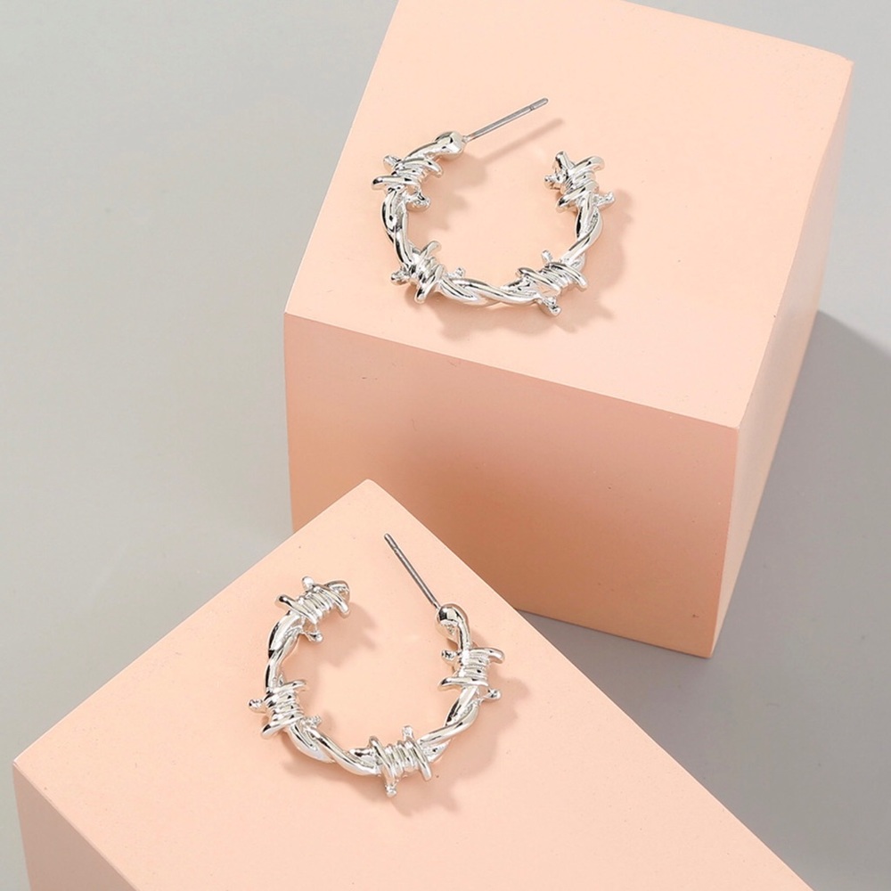 Hoop Earrings-3/4”-4/$28 - Picture 3 of 4